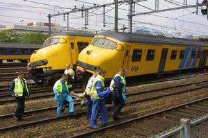 Treinongeluk Utrecht: chaos op spoor