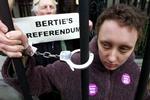 Ieren verdeeld naar abortusreferendum