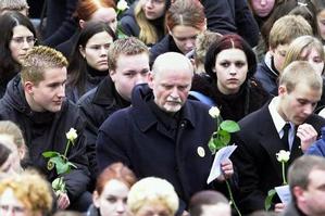 Erfurt neemt afscheid van slachtoffers