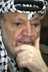 Arafat: Verkiezingen pas na vertrek Israël