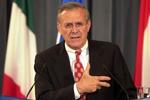 Rumsfeld: Eerste klap zelf uitdelen
