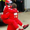 Schumacher subliem op Silverstone