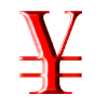 Yen-symbool