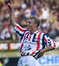 Dennis Schulp scoorde tweemaal tegen zijn oude club