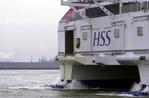 Veerboot verliest vrachtwagen op zee