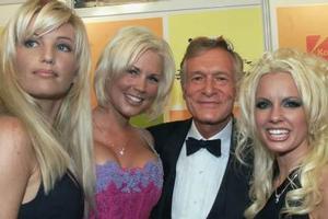 Hugh Hefner nog steeds een playboy