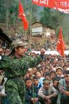 Guerrilla in Nepal roert zich