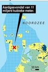 Grote gasbel voor kust Den Helder