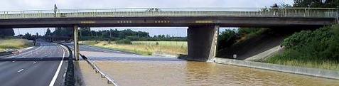 Noodweer treft toerist