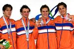 Kwartet zwemt op het WK naar zilver