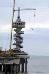 Bungeejumpen boven<BR>de Noordzee