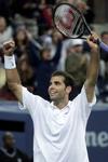 Na droomduel tegen Andre Agassi wacht<BR>Pete Sampras titelverdediger Marat Safin