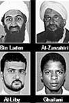 De meest gezochte<BR>terroristen ter wereld