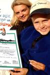 Bouke (10) beklimt<BR>Afrikaanse berg
