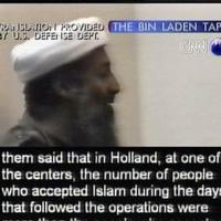 Osama Bin Laden op video:<BR>Toename islam in Nederland
