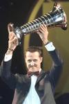 Michael Schumacher en Svetlana Chorkina<BR>Europese sporters van het jaar