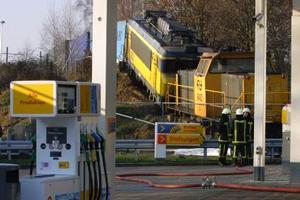 Trein ramt tankstation