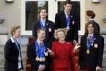 Ook Beatrix verguld met goud en zilver