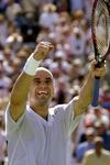 Agassi maakt kwintet vol