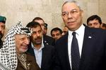 Stroef gesprek Powell-Arafat