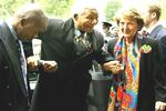 Margriet onthaalt Mandela