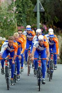 Trainingsrit voor Tour