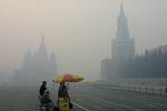 Smog verstikt Moskou