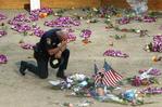 Tranen op Ground Zero