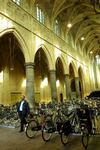 Kerk doet dienst als fietsenstalling