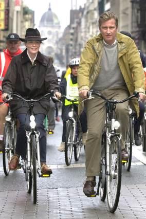 Fietsers aan de<BR>macht in Brussel